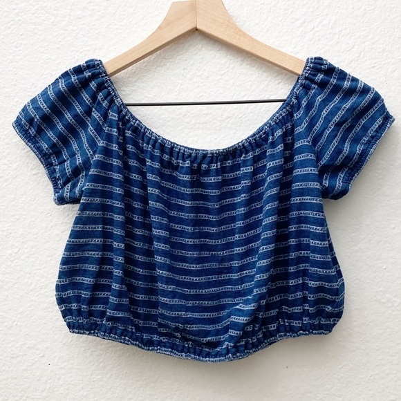 Max Studio London Off The Shoulder Crop To… - Picture 4 of 5